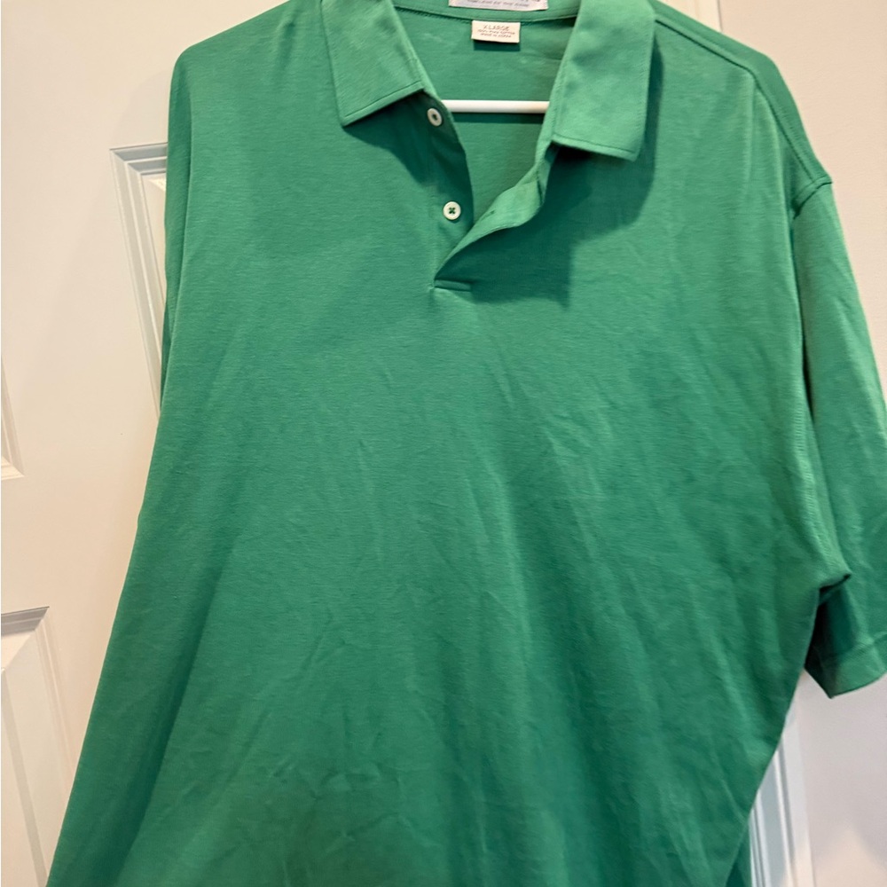 Martin Golf Polo Easy Care Cotton Blend Energy Transfer Logo Embroidered sz XL